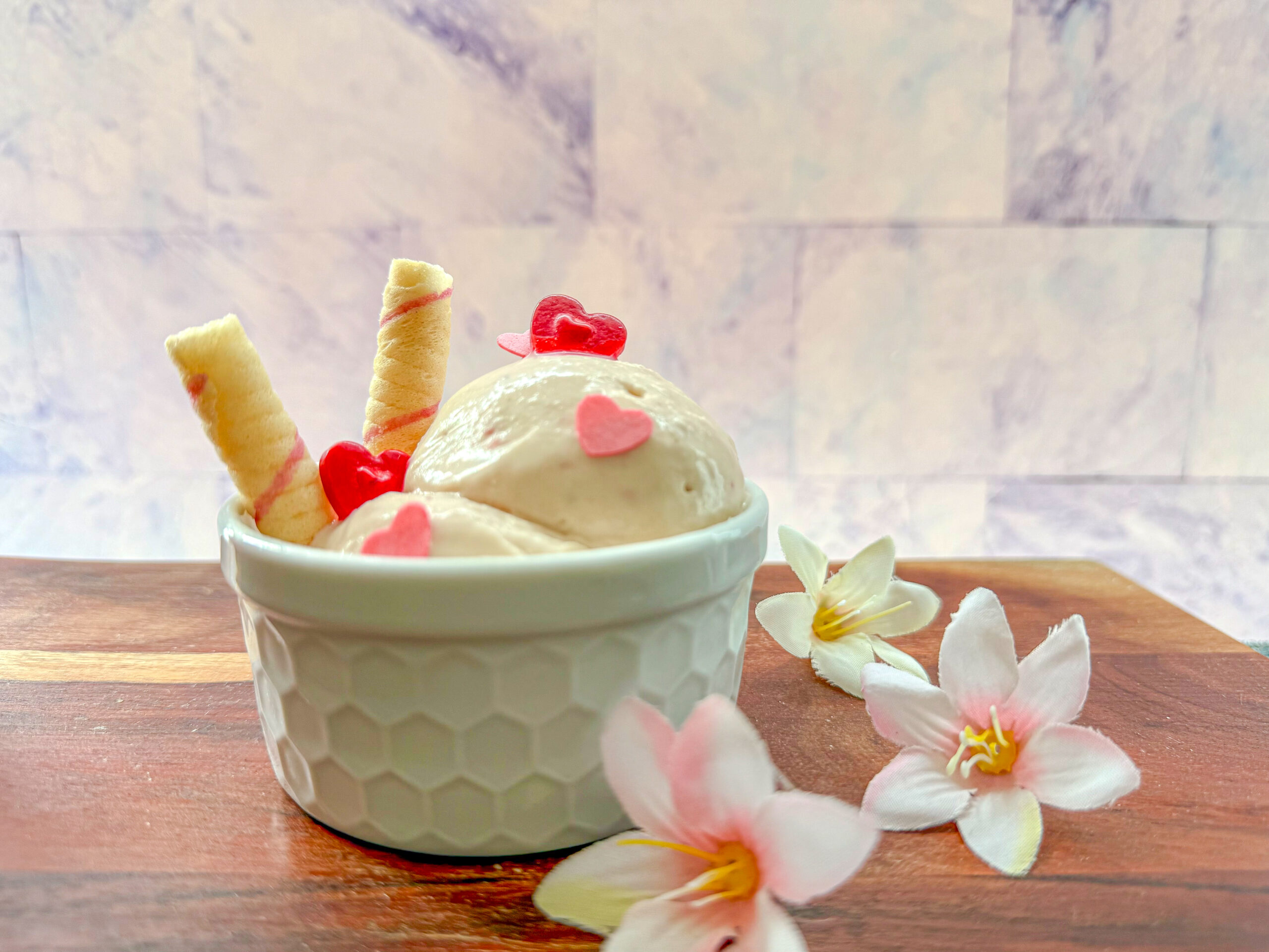 Homemade Strawberry Ice Cream