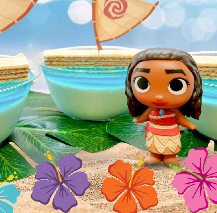 Moana-Inspired Gelatin Treats